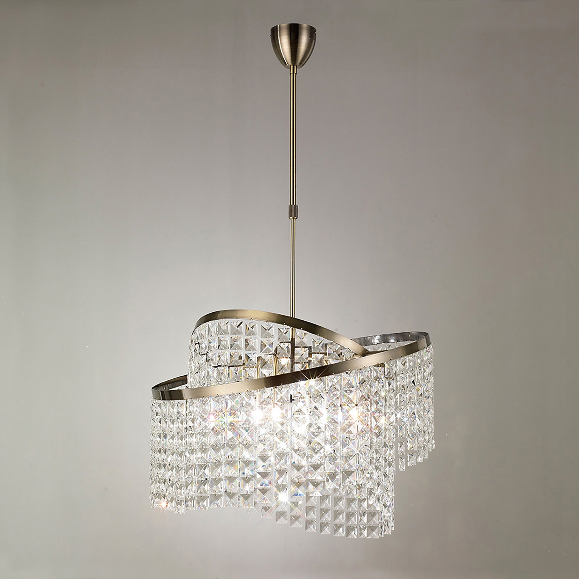 Cortina 6/8Lt Crystal Pendant Light
