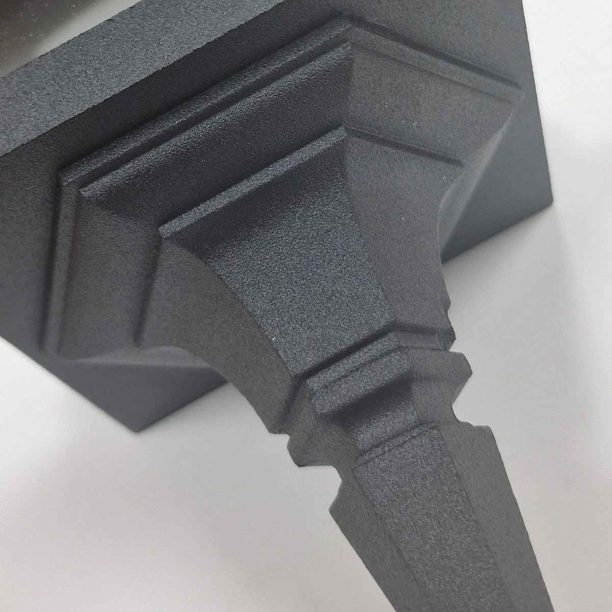 Chapel 1 Light Medium/Large Chain Lantern - Black IP44 E27