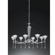 FRANKLITE Desian FL2237/8 Chandelier - Cusack Lighting