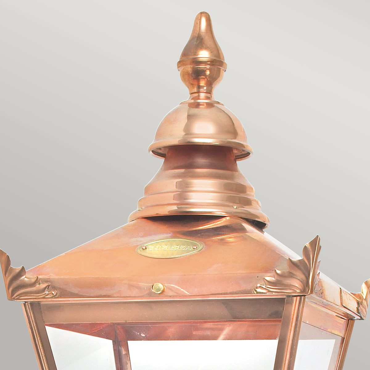 Chelsea 1 Light Up/Down Outdoor Lantern - Copper E27 IP44