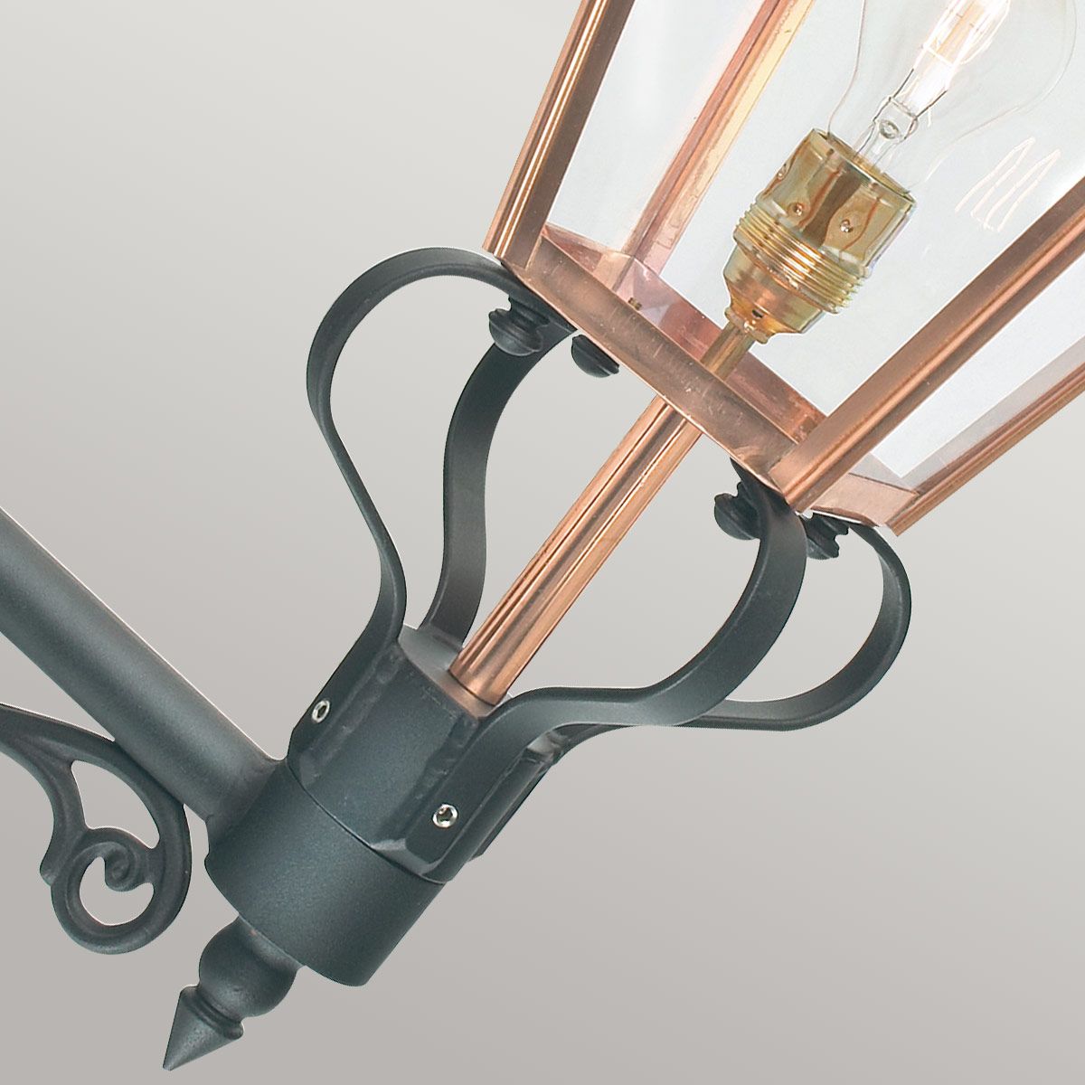 Chelsea 1 Light Up/Down Outdoor Lantern - Copper E27 IP44