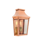 Chelsea 1 Light Small/Large Half Lantern - Copper E27 IP44