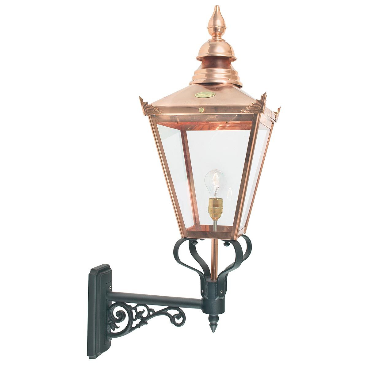 Chelsea 1 Light Up/Down Outdoor Lantern - Copper E27 IP44