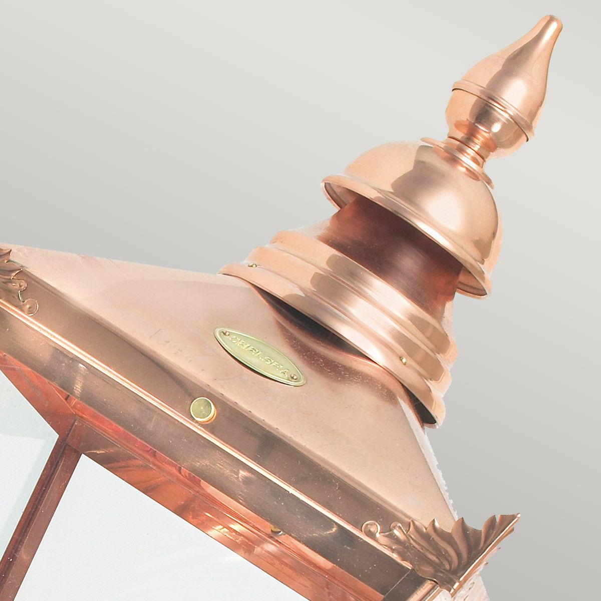 Chelsea 1 Light Up/Down Outdoor Lantern - Copper E27 IP44