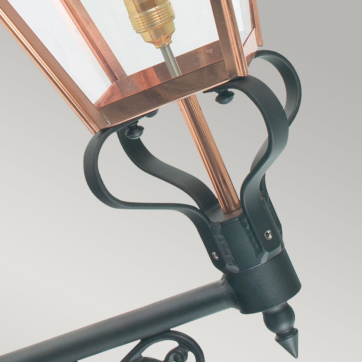 Chelsea 1 Light Up/Down Outdoor Lantern - Copper E27 IP44
