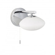 Persia Bathroom Wall Lamp IP44 - Polished Chrome/Satin Brass