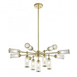 Larson 13/12 Light Pendant in Satin Brass