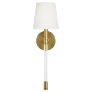 Hanover Wall Sconce - Nickel/Brass
