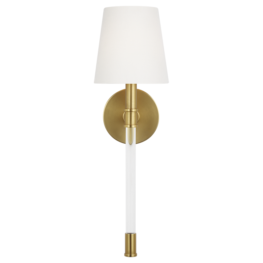 Hanover Wall Sconce - Nickel/Brass