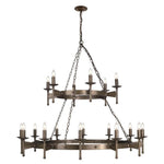Cromwell Light Chandelier - Old Bronze - 12LT and 18LT