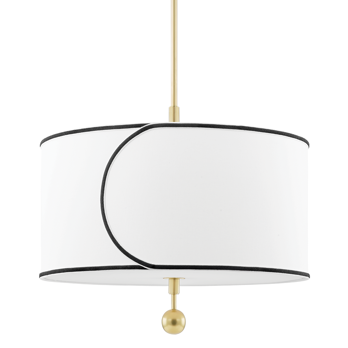 Zara 1Lt/ 3Lt Pendant - Aged Brass