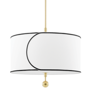 Zara 1Lt/ 3Lt Pendant - Aged Brass