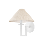 Gladwyne 1Lt Wall Sconce - Textured White