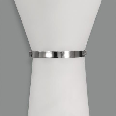 Perla Wall Light- Chrome/ Brass Finishes