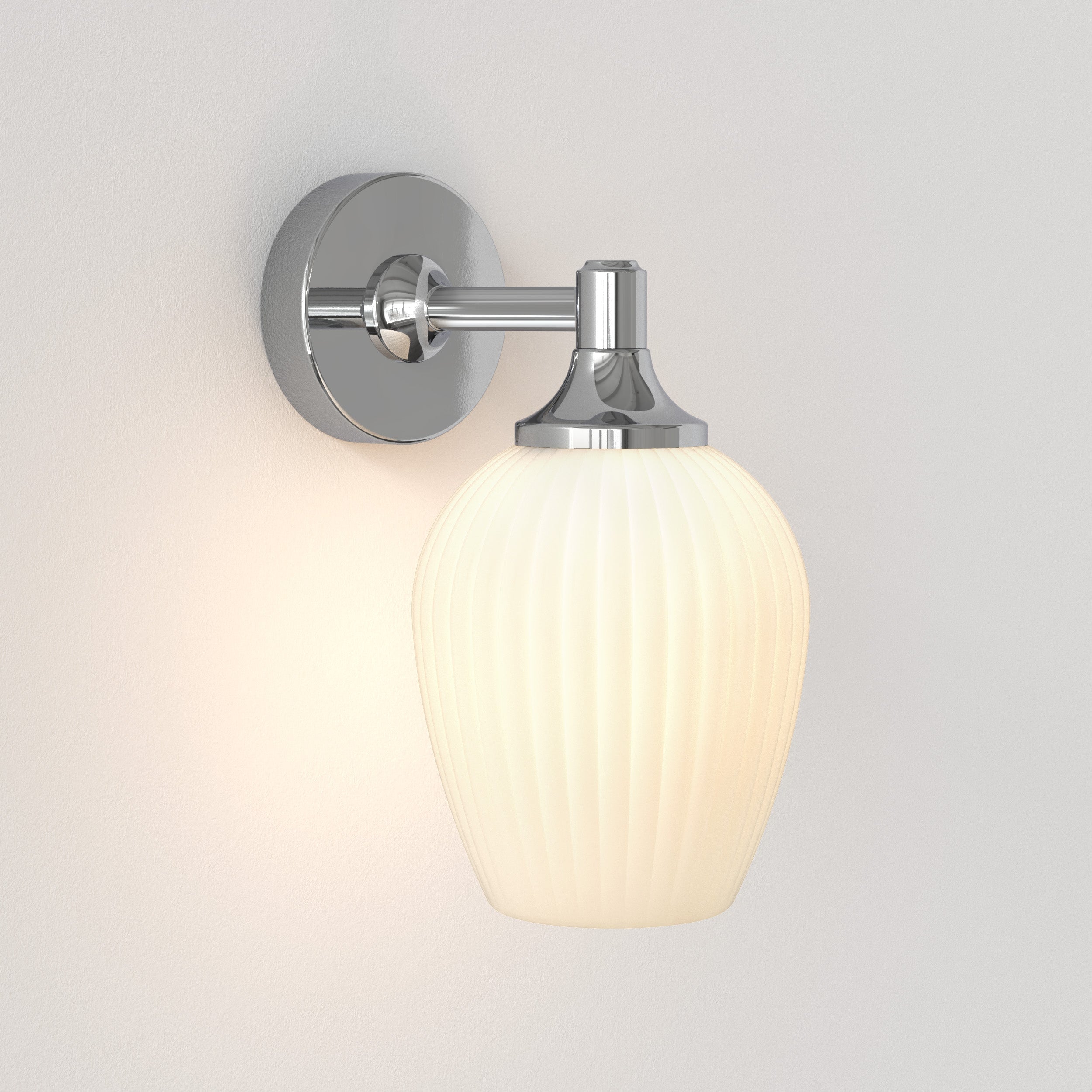Liberty Bathroom Wall Light in Various Finishes E14 IP44