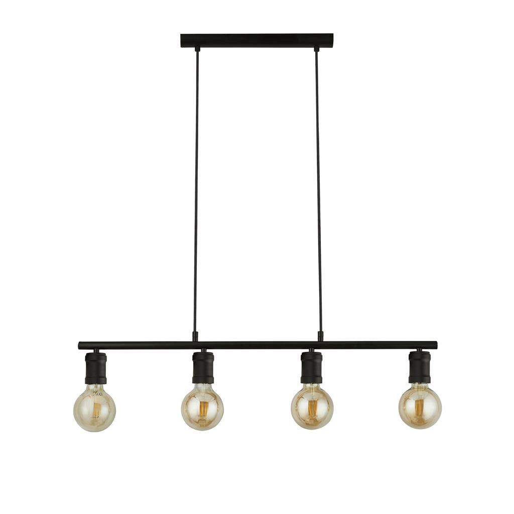 Dance 4Lt Kitchen Light - Sand Black Metal