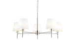 Daphney 5Lt Centre Ceiling Light - Bright Nickel