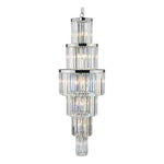 Angel 28Lt Chandelier Ceiling Light - Polished Chrome & Crystal IP20