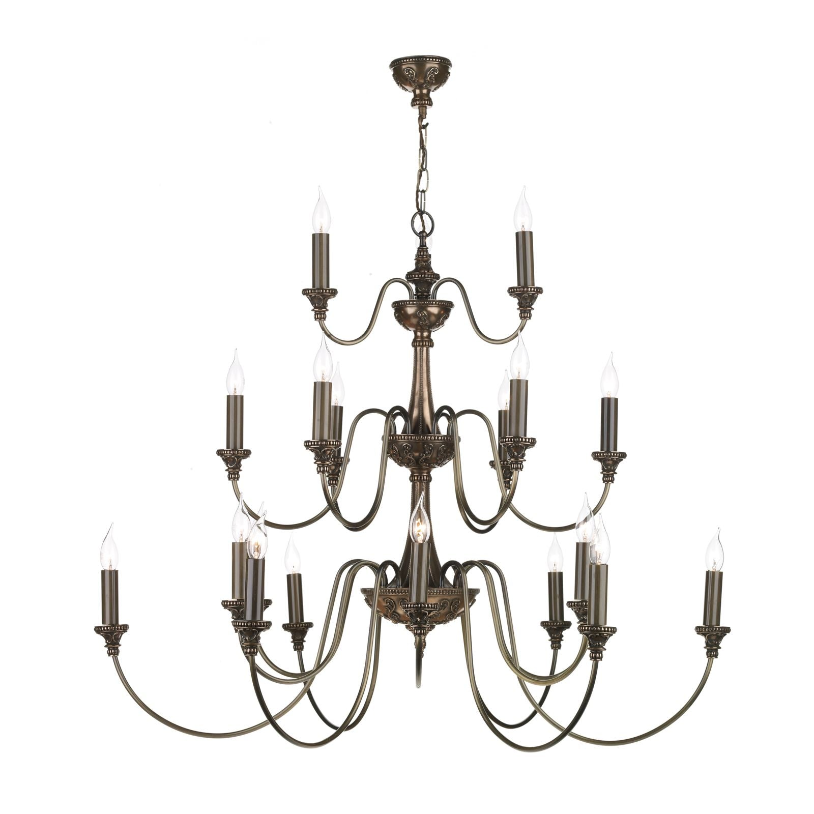 Bailey 21 Lt Pendant Bespoke/Pewter/Bronze - Finish