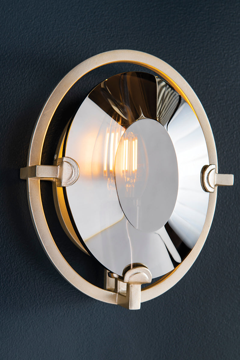 Prism 1Lt Wall Sconce- Round/ Square