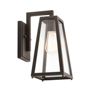 Delison Small Wall Lantern - Rubbed Bronze Finish