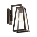 Delison Small Wall Lantern - Rubbed Bronze Finish