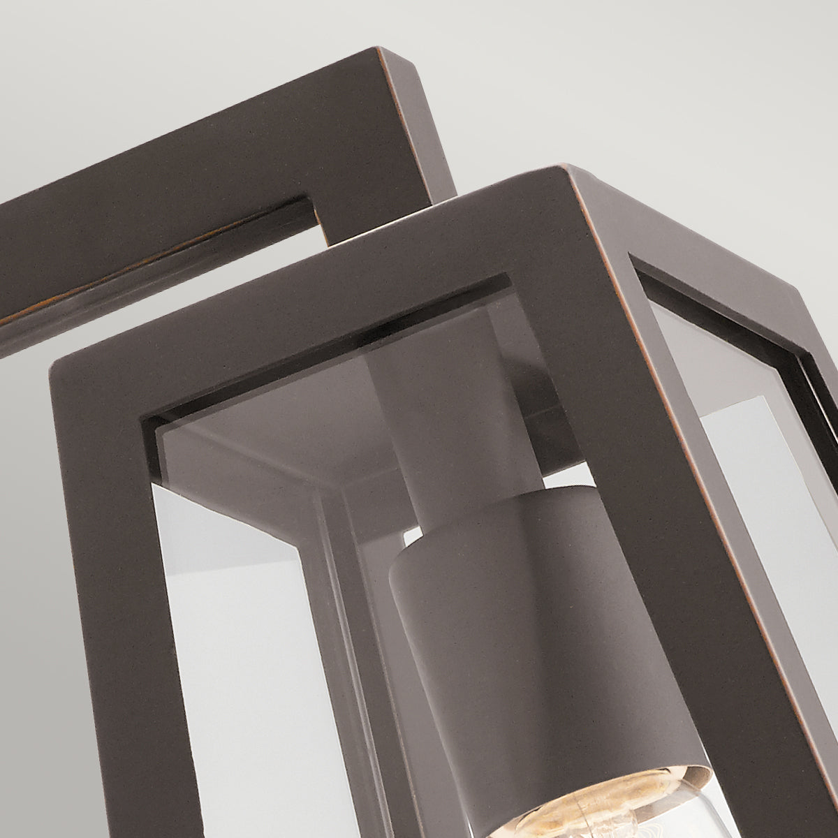 Delison Medium Wall Lantern - Rubbed Bronze Finish