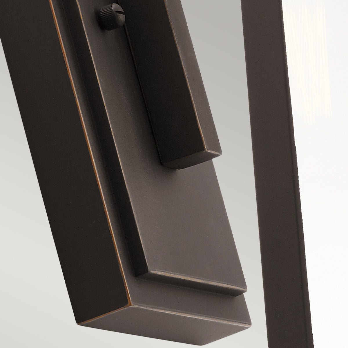 Delison Medium Wall Lantern - Rubbed Bronze Finish