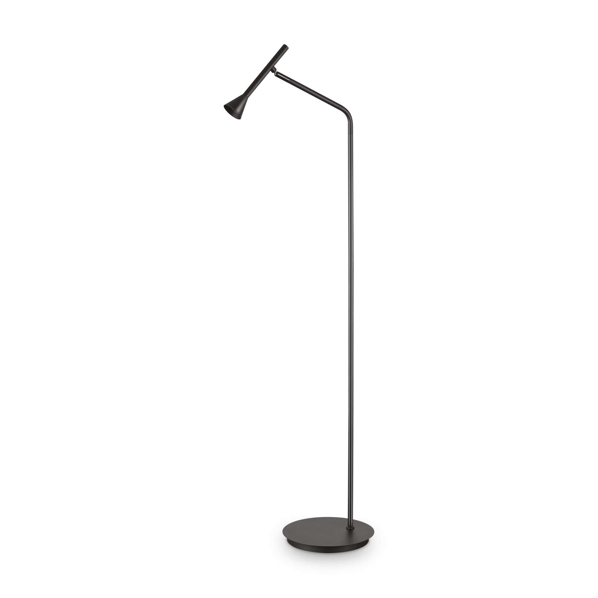 Diesis Floor Lamp - Black/Nickel/Brass Finish - Cusack Lighting