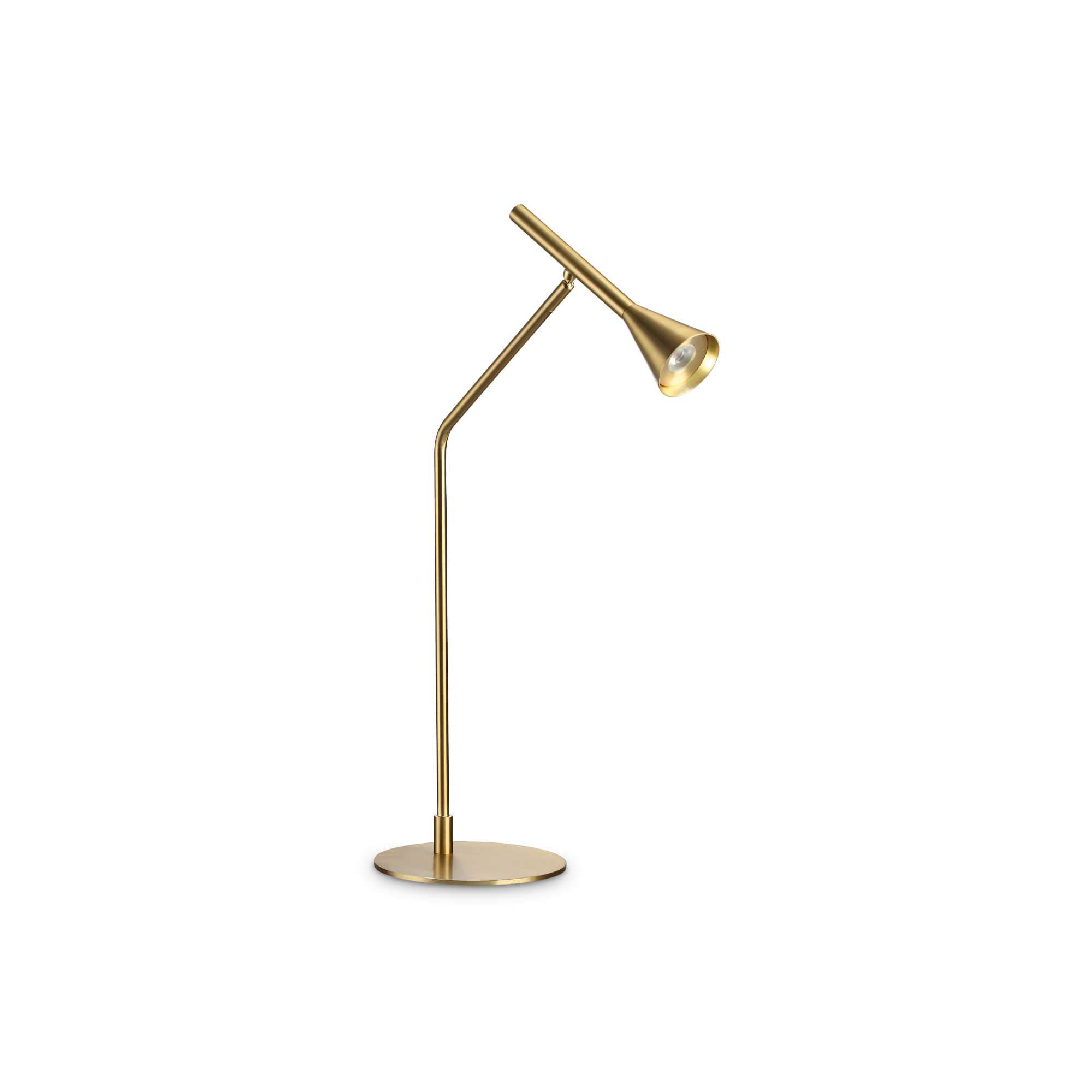 Diesis Table Lamp - Black/Nickel/Brass Finish - Cusack Lighting