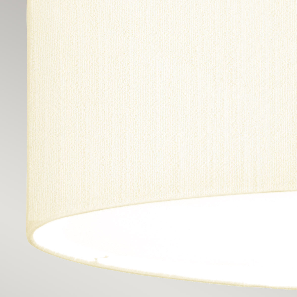 Fletcher Flush - In Various Sizes & Finishes Ivory Shade E27