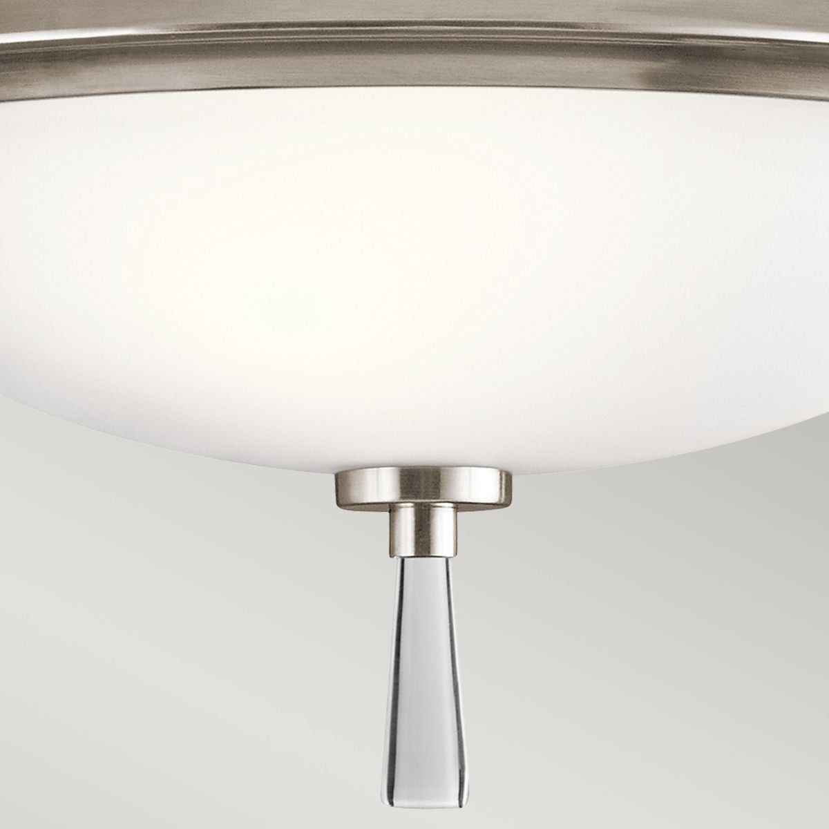 Dreyfus 3L Semi Flush Ceiling Light - Classic Pewter Finish