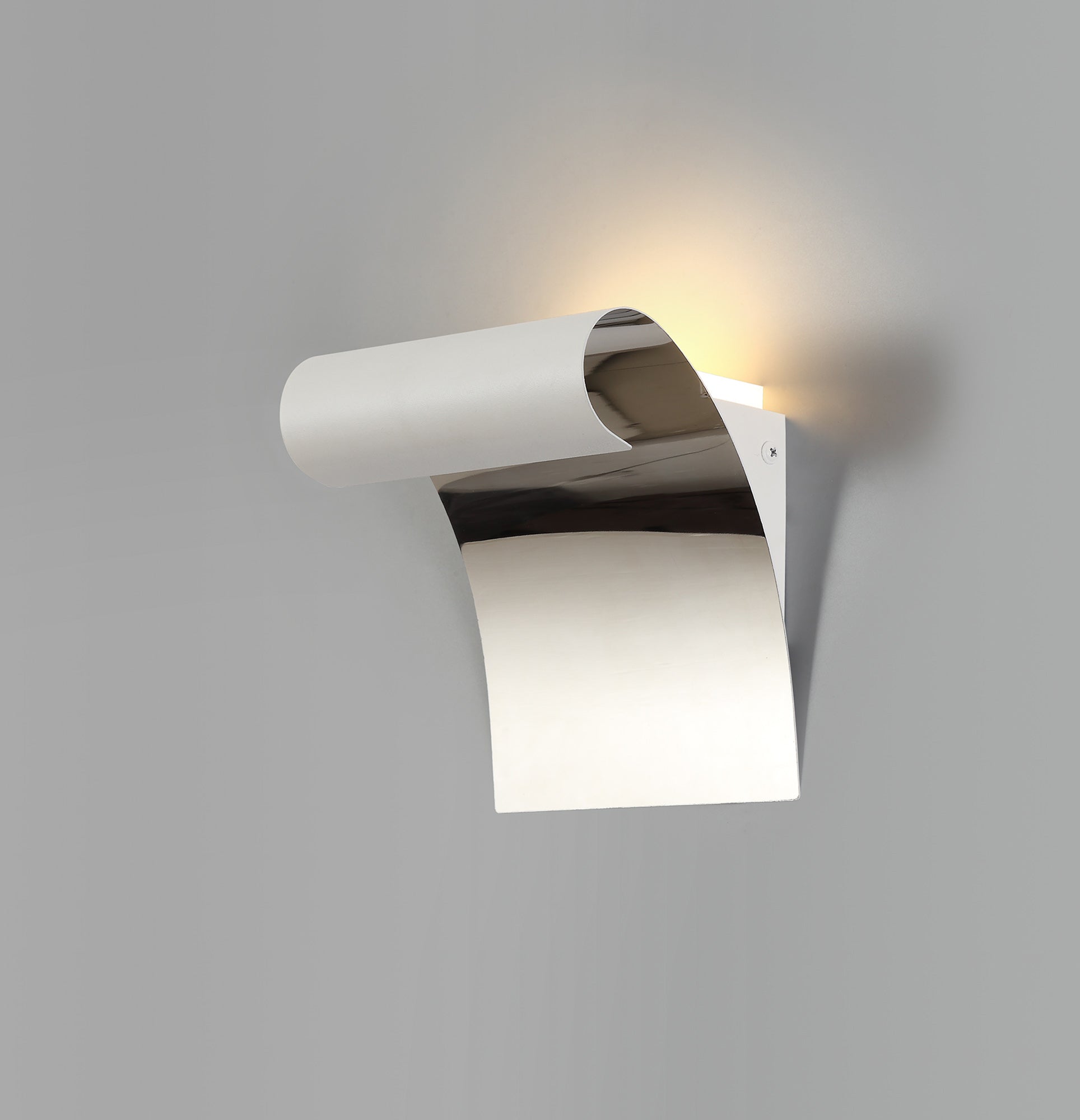 Dubray Indoor LED Wall Light, 1 x 12W LED, 3000K, 840lm, In Various Finishes, 3yrs Warranty
