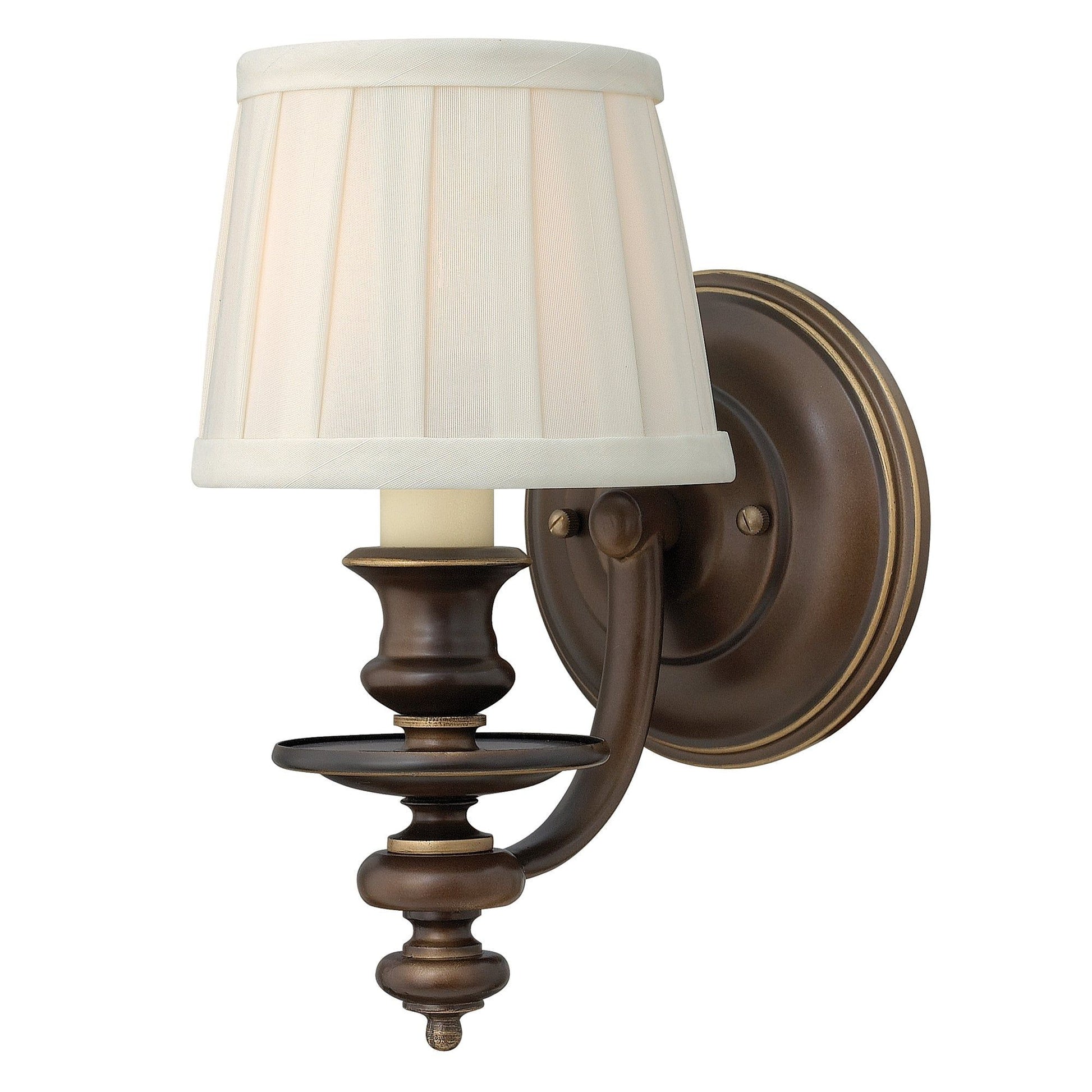 Dunhill 1L Wall Light - Royal Bronze Finish