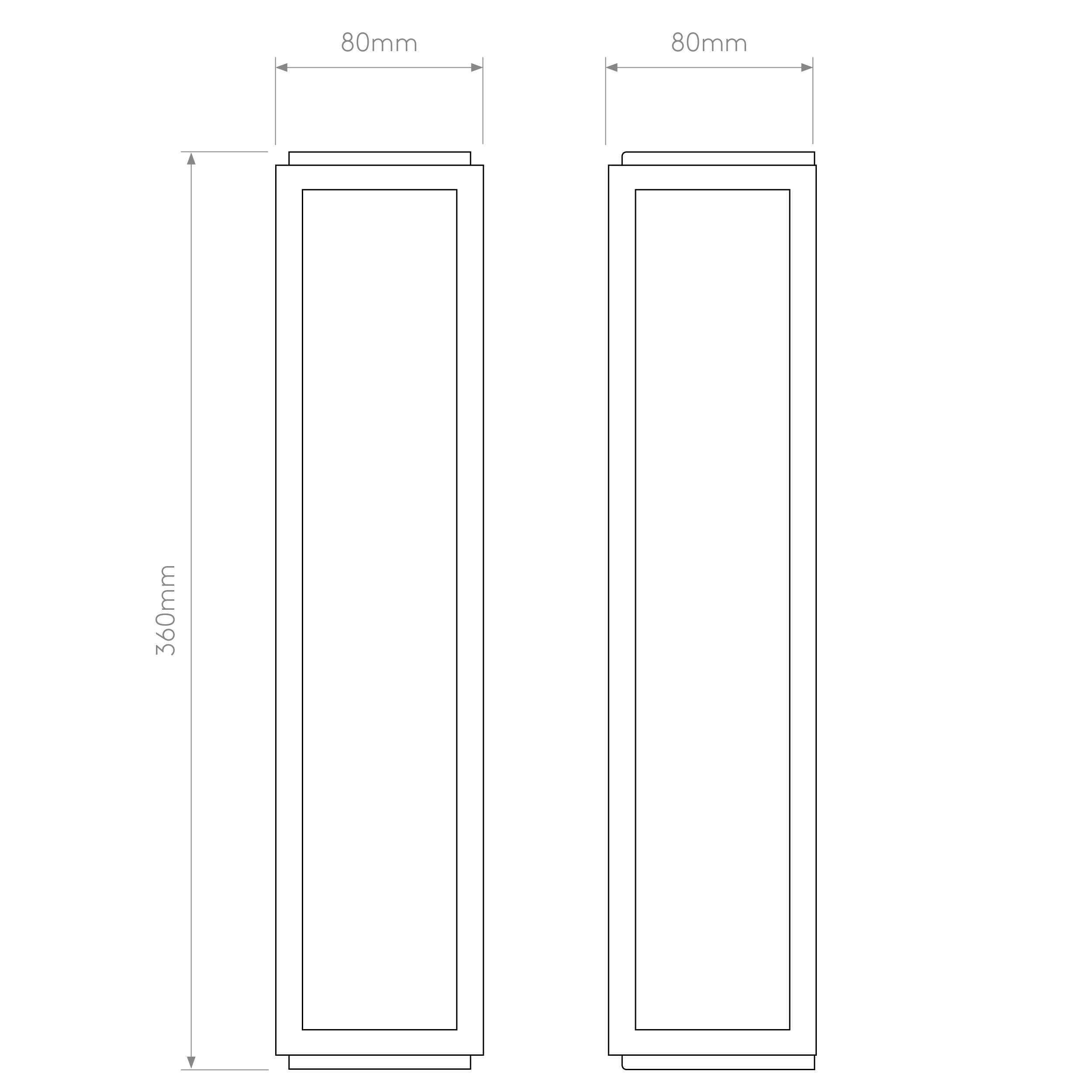 Mashiko 360 LED Bathroom Wall Light