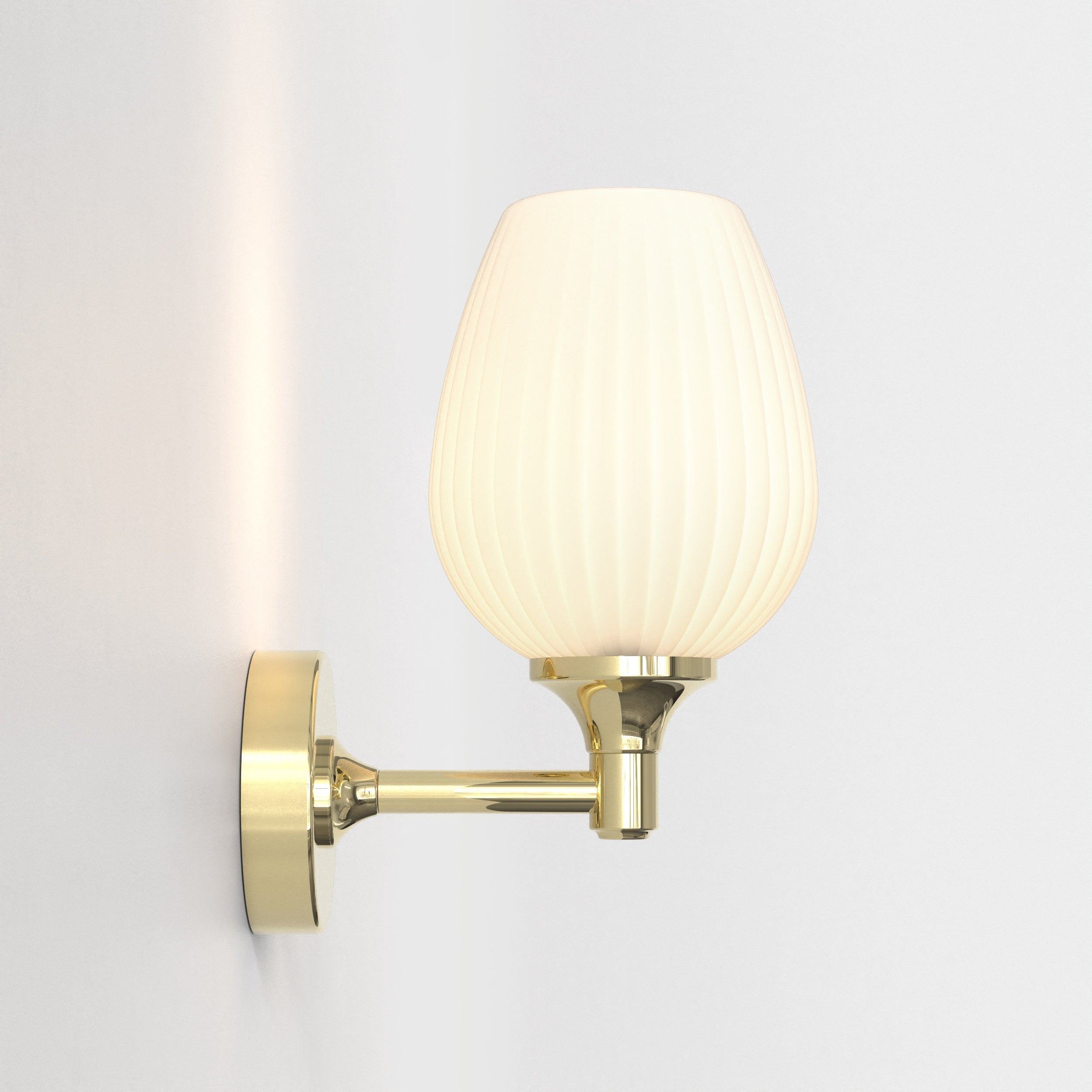 Liberty Bathroom Wall Light in Various Finishes E14 IP44