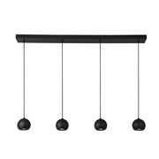 Eindhoven  4/5Lt Kitchen Light - Sand Black Metal