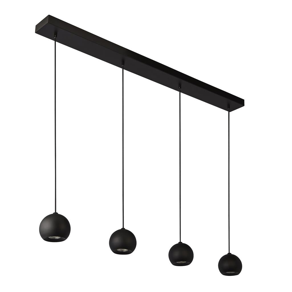 Eindhoven  4/5Lt Kitchen Light - Sand Black Metal