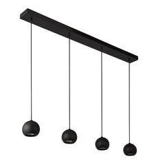 Eindhoven 4/5Lt Kitchen Light - Sand Black Metal