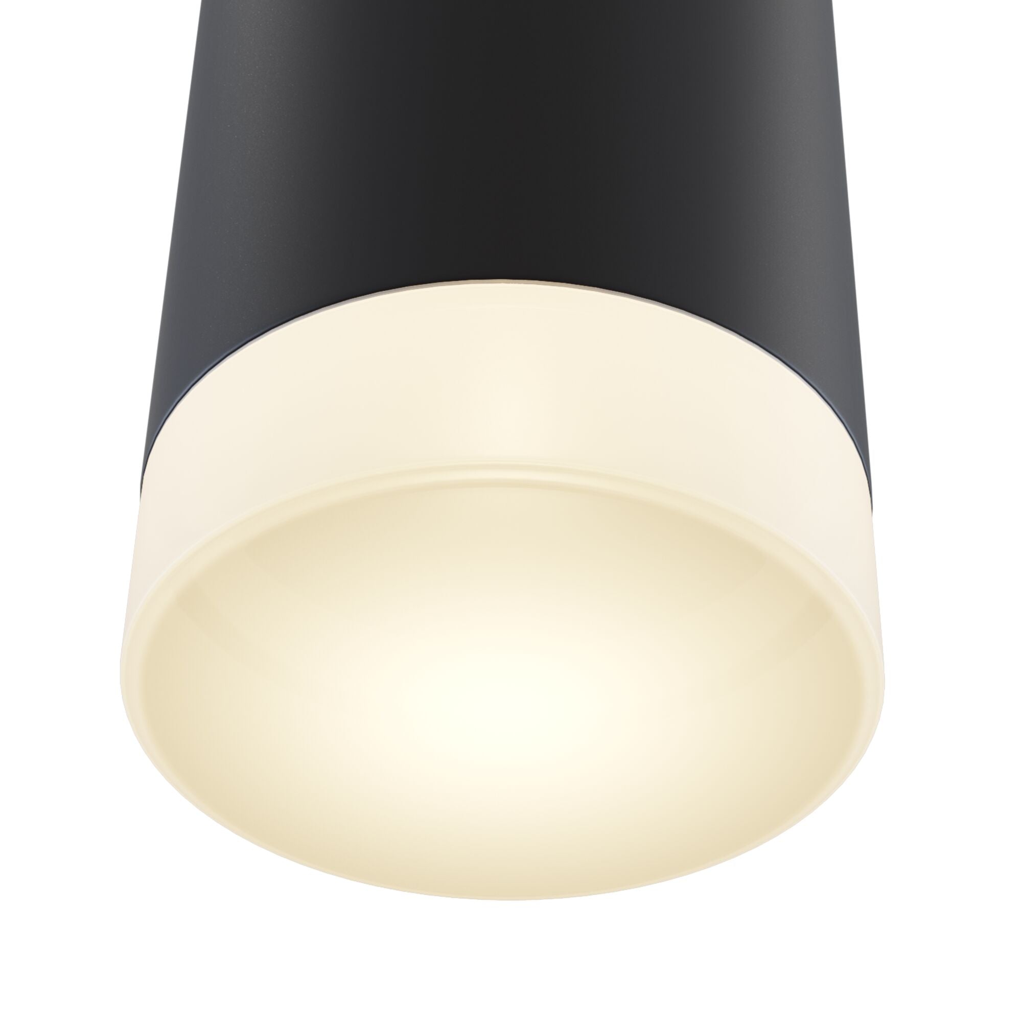 Kilt Wall Light Black/White Finish