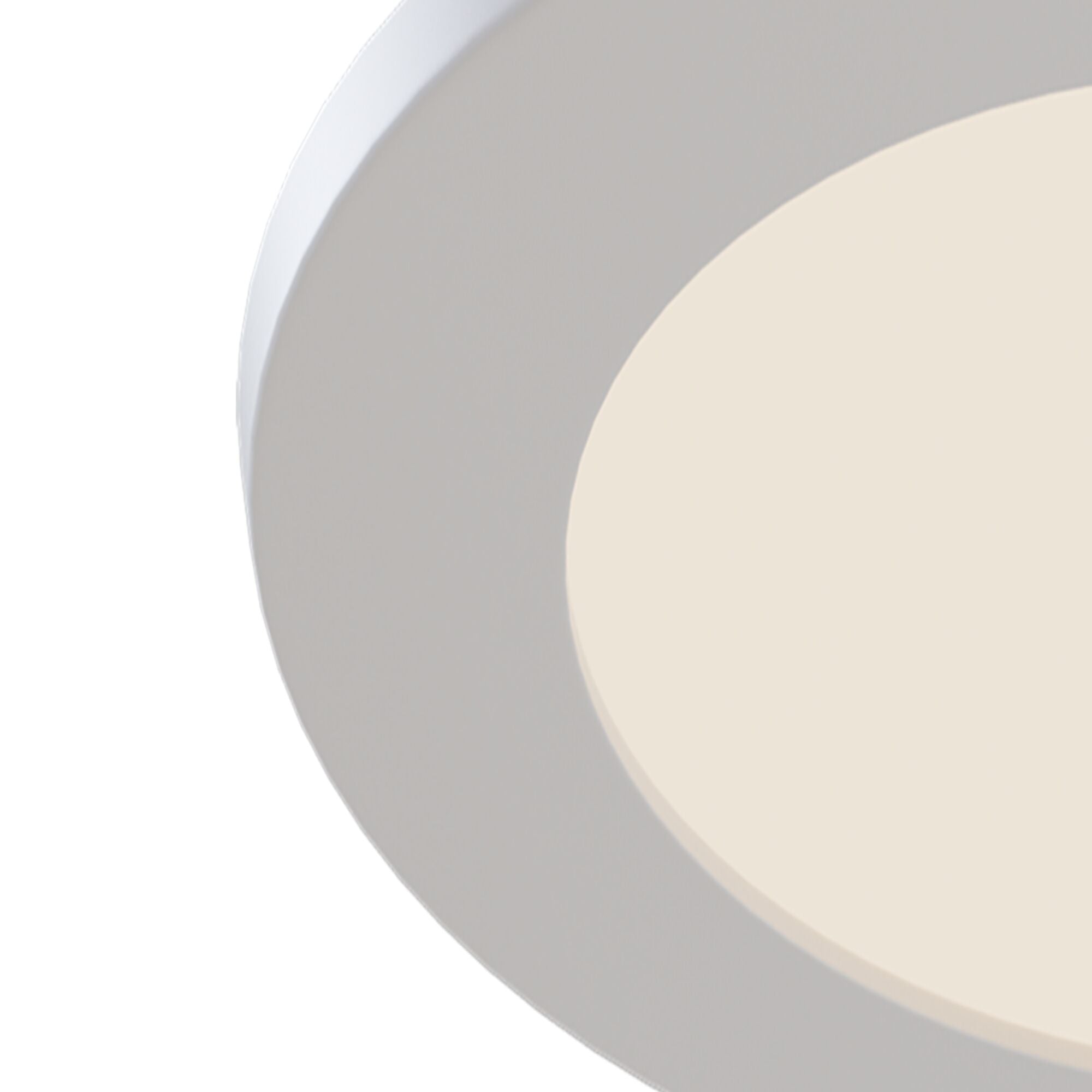Stockton LED Flush Ceiling Light- White Finish IP44