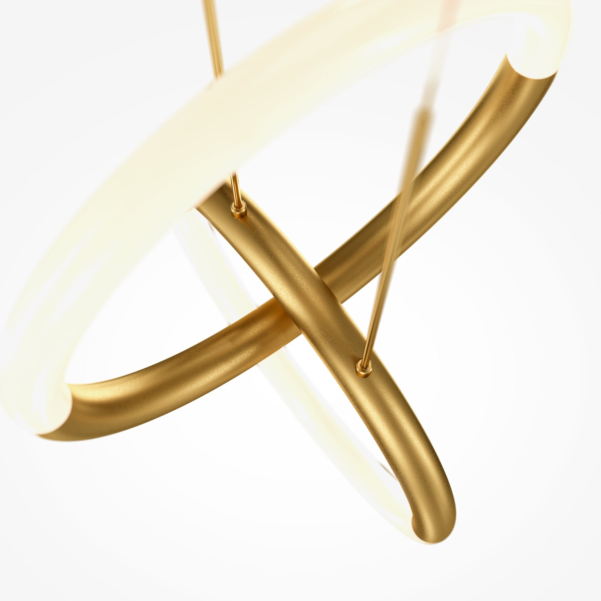 Node LED Hanging Light - Gold Finish