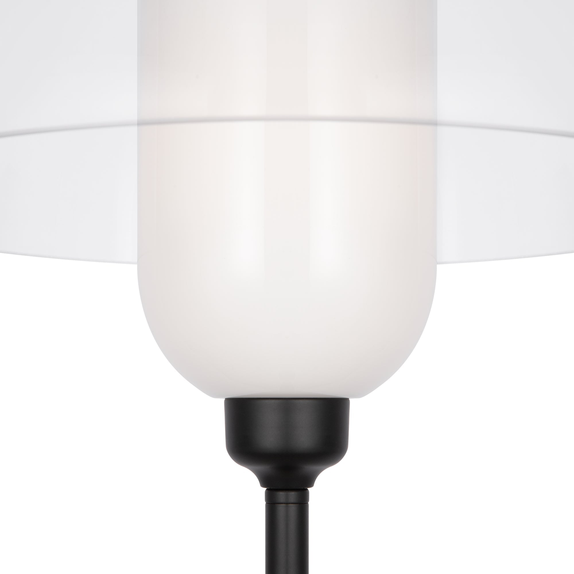 Memory Floor lamp E14 - Black & Transparent Finish