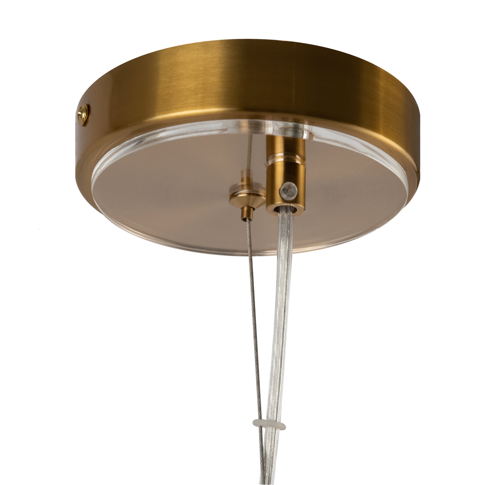 Arco 3Lt Centre Ceiling Light - Brass Finish