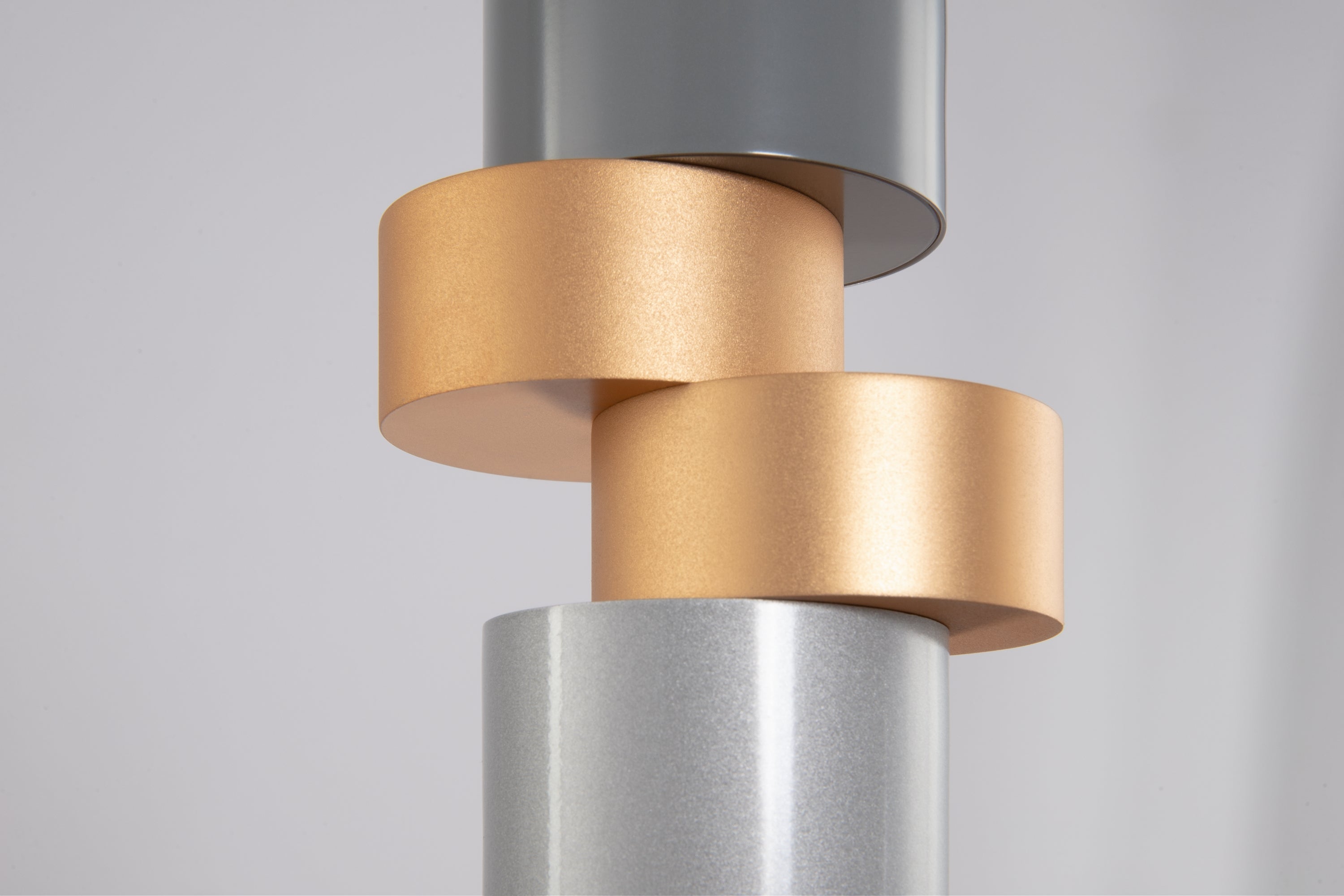 Palette Pendant Light - Grey/Gold Finish