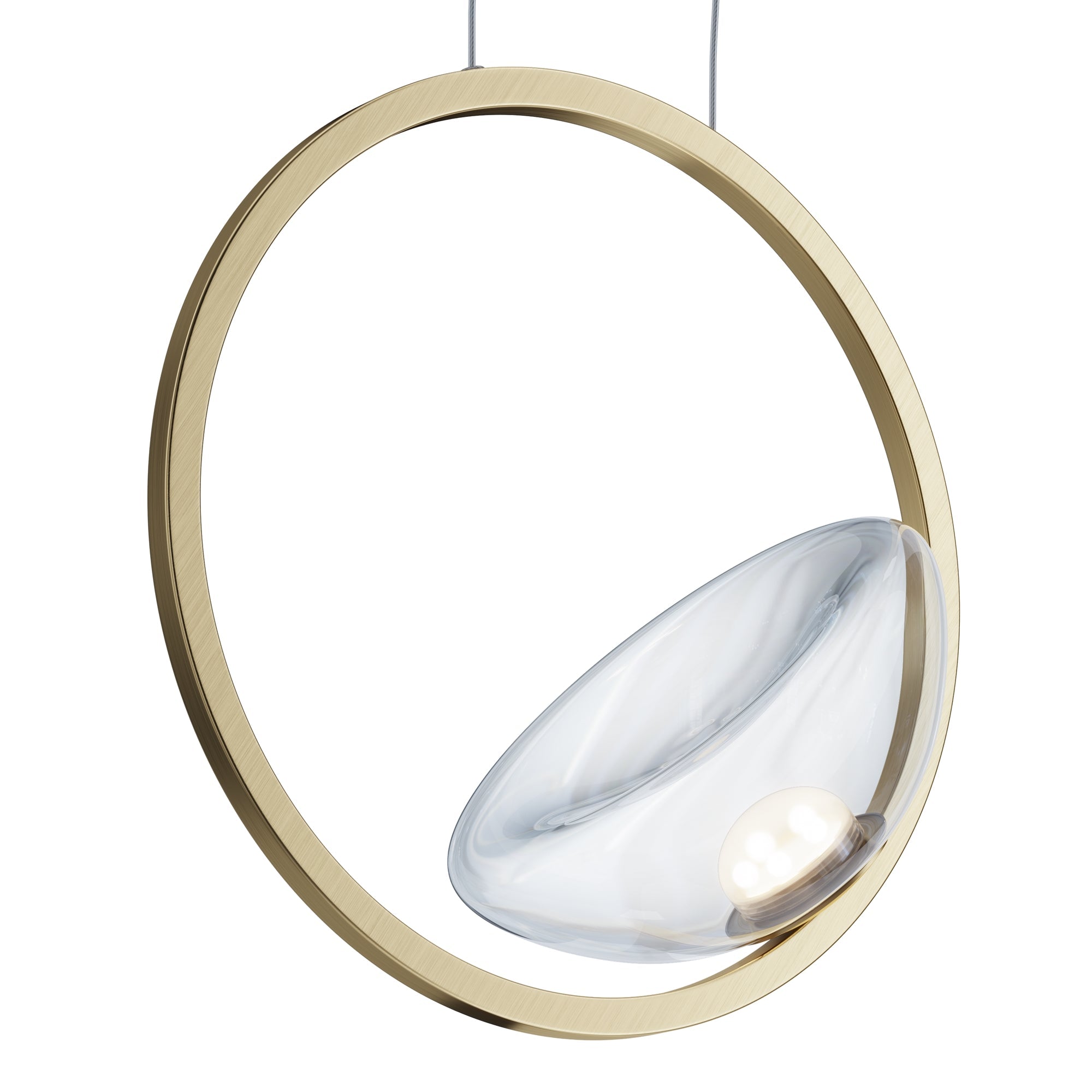 Lunare Pendant Brass - Finish