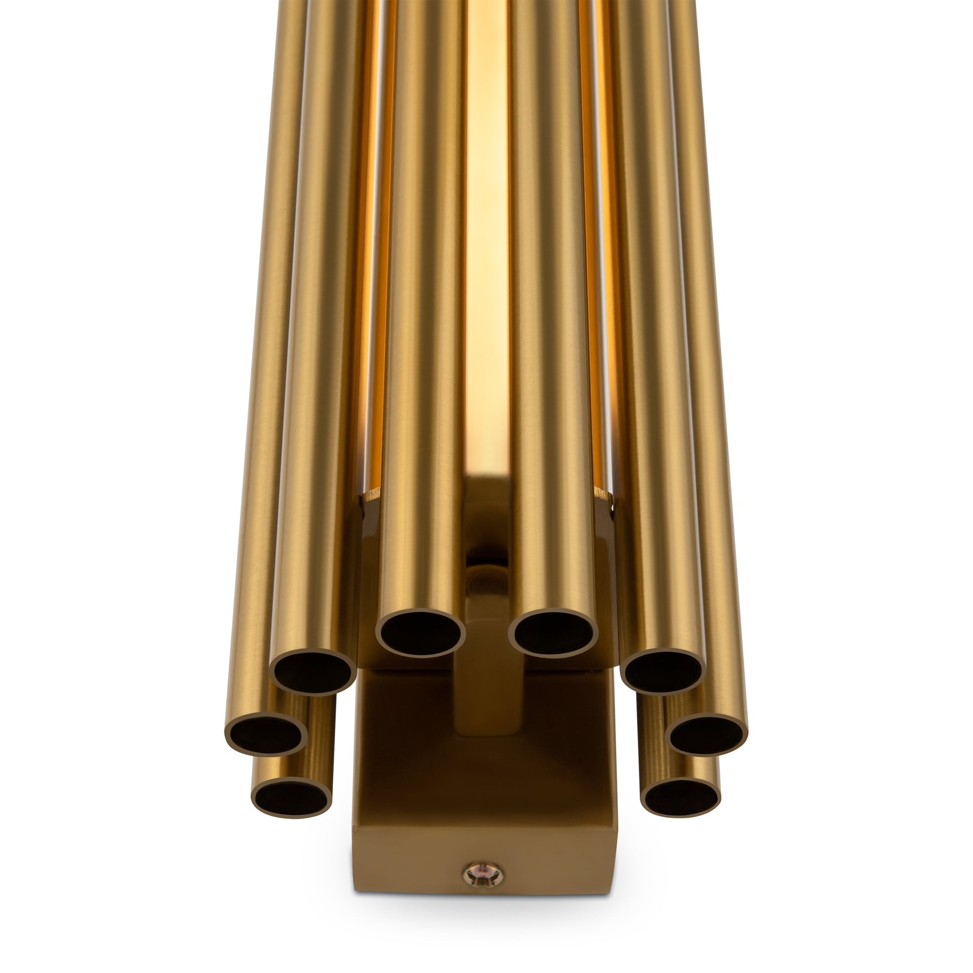 Sonata Indoor LED Wall Light - Brass/Chrome Finish