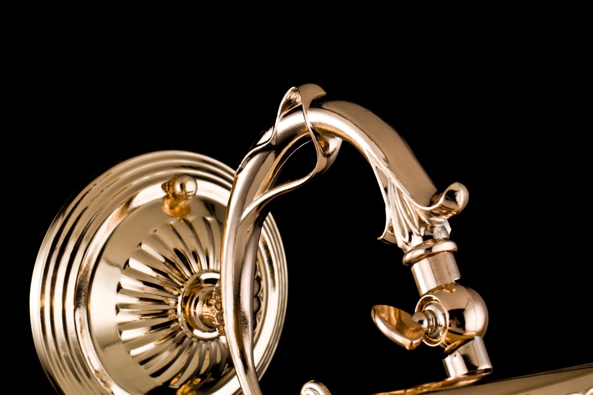 Picasso Indoor Double Wall Light - White/Bronze/Gold Finish