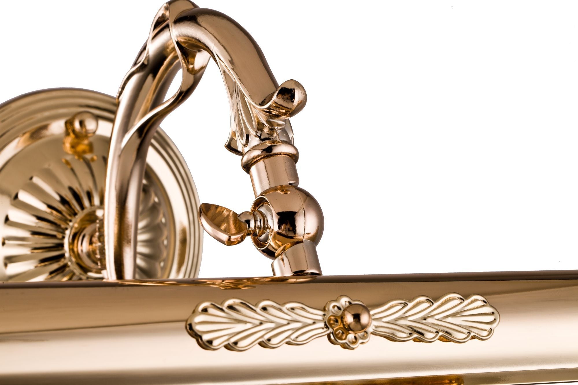 Picasso Indoor Double Wall Light - White/Bronze/Gold Finish