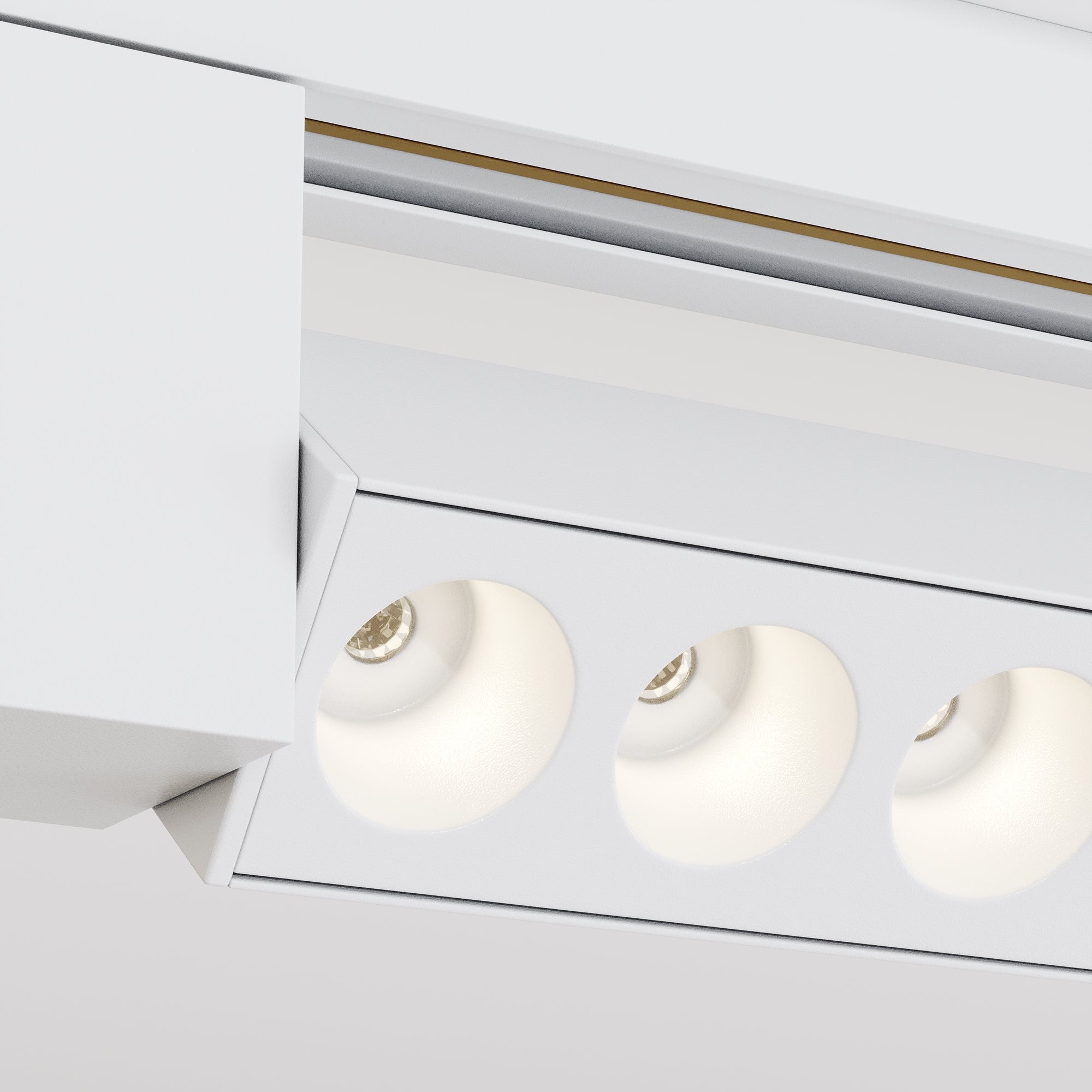 Points Rot Unity Track Lighting -Integrated LED
